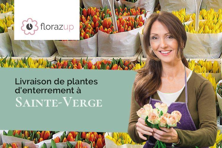 plantes pour des funérailles à Sainte-Verge (Deux-Sèvres/79100)