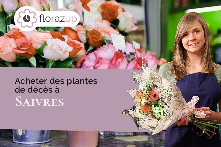 gerbes de fleurs pour un décès à Saivres (Deux-Sèvres/79400)