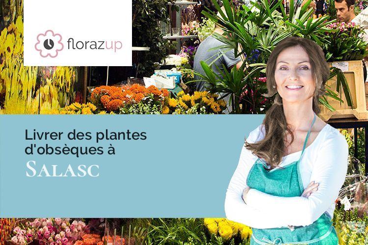 plantes pour des funérailles à Salasc (Hérault/34800)