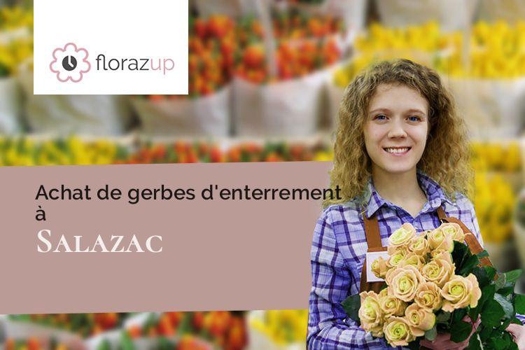 bouquets de fleurs pour un enterrement à Salazac (Gard/30760)
