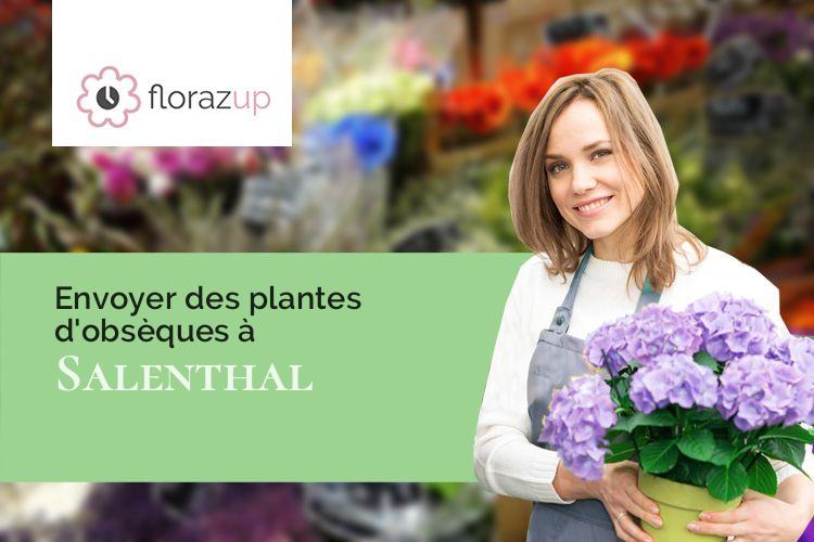 bouquets de fleurs pour un décès à Salenthal (Bas-Rhin/67440)