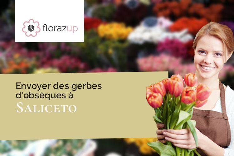 bouquets de fleurs pour une crémation à Saliceto (Corse/20218)