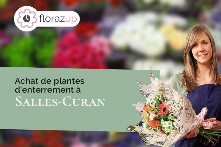 gerbes de fleurs pour un décès à Salles-Curan (Aveyron/12410)