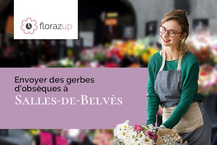 coupes de fleurs pour un enterrement à Salles-de-Belvès (Dordogne/24170)