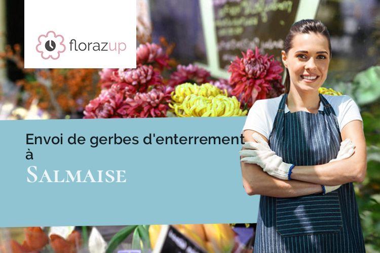 coupes de fleurs pour des obsèques à Salmaise (Côte-d'Or/21690)