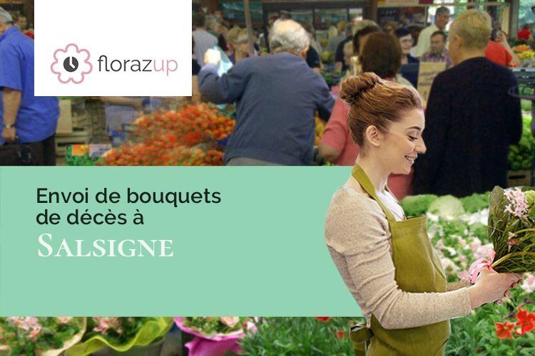 fleurs deuil pour un enterrement à Salsigne (Aude/11600)