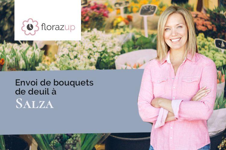 compositions de fleurs pour des obsèques à Salza (Aude/11330)