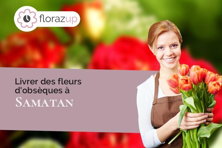 bouquets de fleurs pour des obsèques à Samatan (Gers/32130)