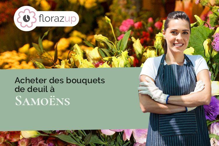 gerbes de fleurs pour un décès à Samoëns (Haute-Savoie/74340)