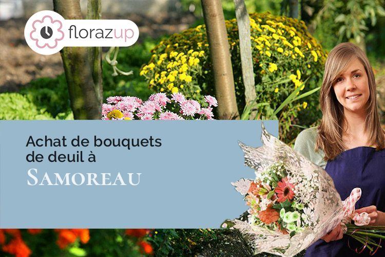 créations de fleurs pour un deuil à Samoreau (Seine-et-Marne/77210)