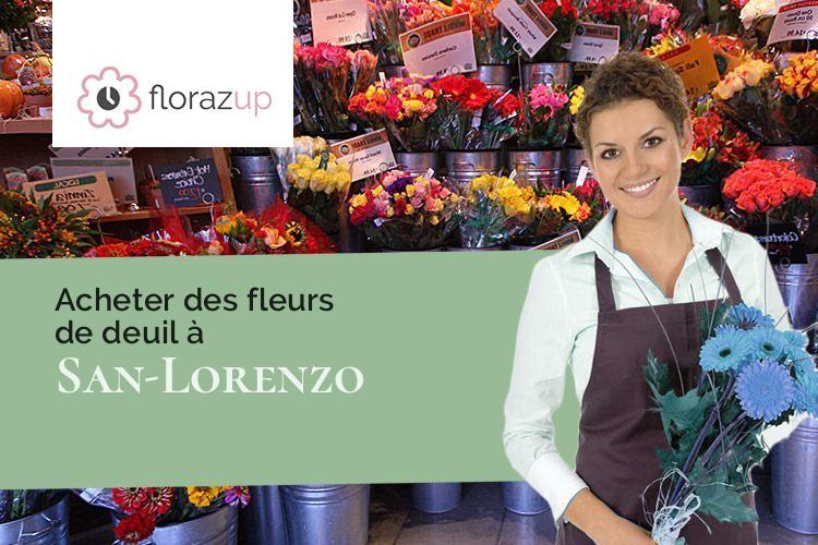 compositions florales pour un deuil à San-Lorenzo (Corse/20244)