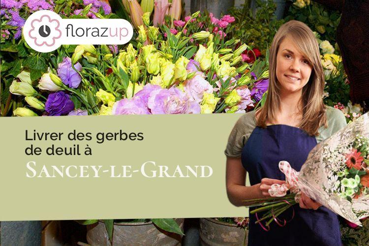 couronnes florales pour un décès à Sancey-le-Grand (Doubs/25430)