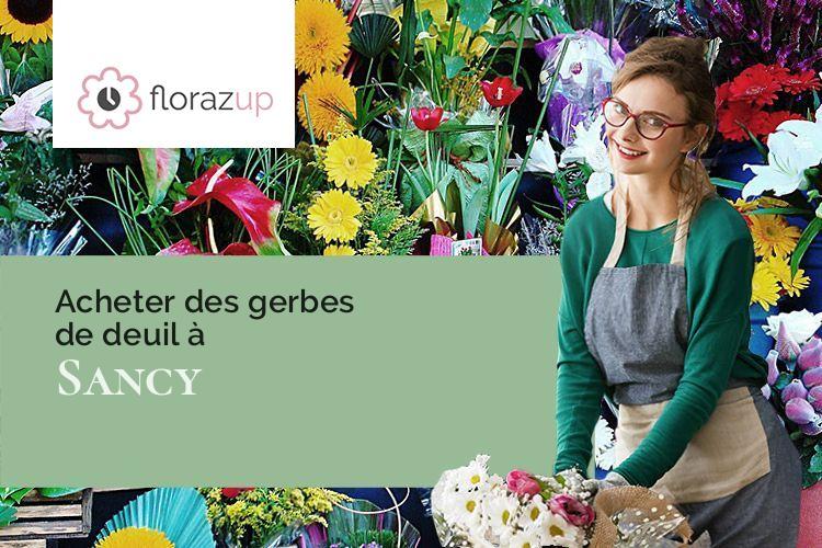 coupes de fleurs pour un décès à Sancy (Seine-et-Marne/77580)