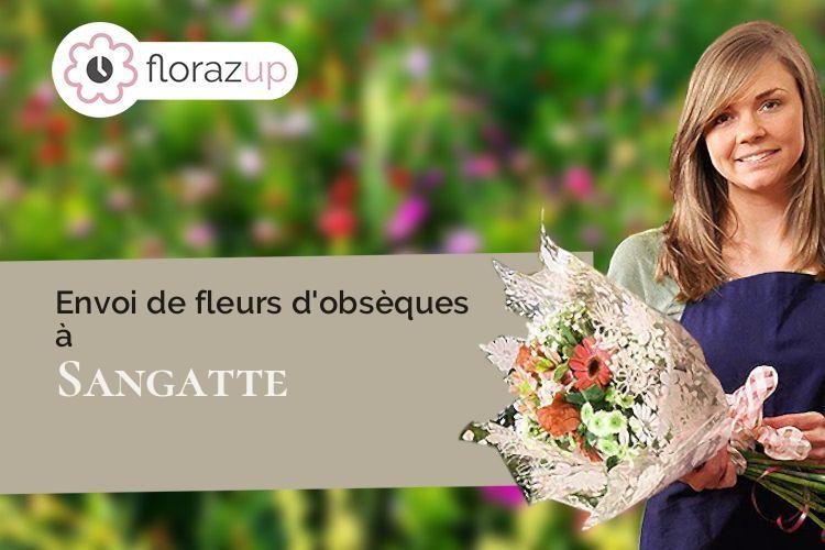 créations de fleurs pour des obsèques à Sangatte (Pas-de-Calais/62231)