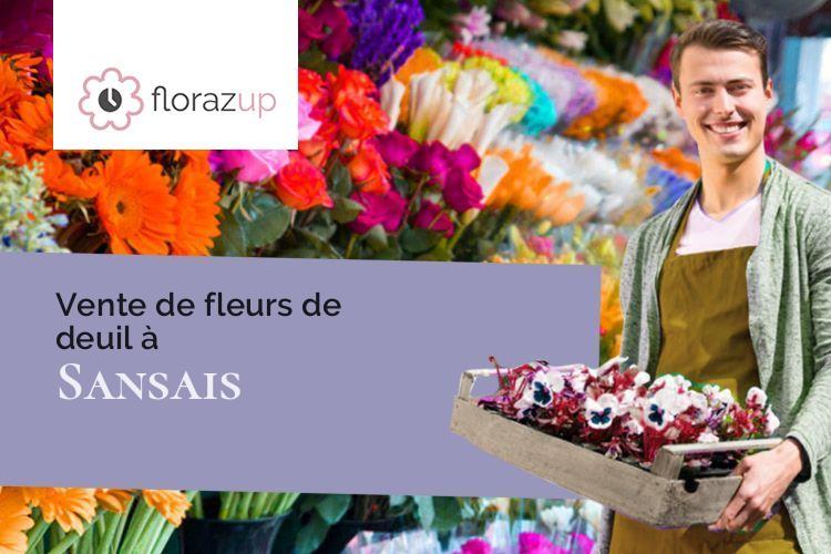 créations de fleurs pour des obsèques à Sansais (Deux-Sèvres/79270)