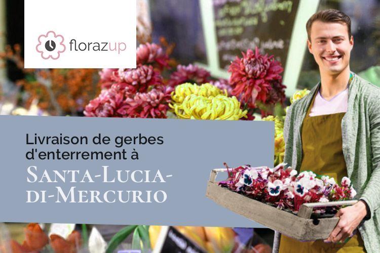 créations florales pour une crémation à Santa-Lucia-di-Mercurio (Corse/20250)
