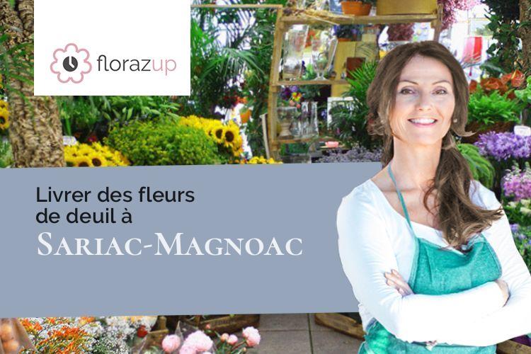 fleurs deuil pour un deuil à Sariac-Magnoac (Hautes-Pyrénées/65230)