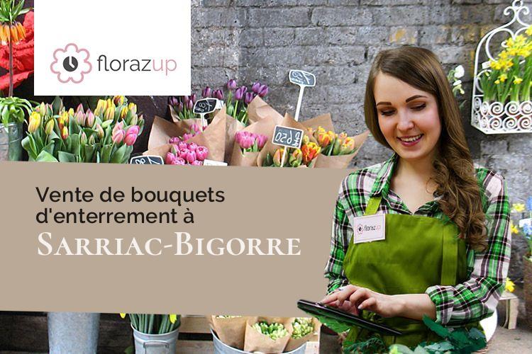 coupes de fleurs pour des obsèques à Sarriac-Bigorre (Hautes-Pyrénées/65140)