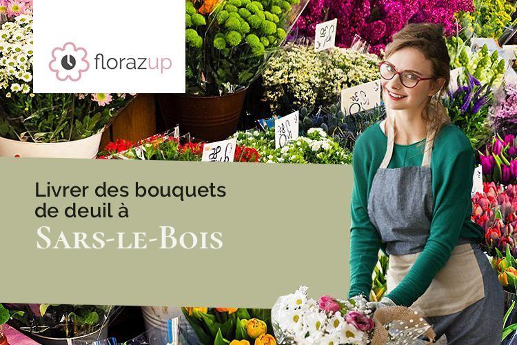 couronnes florales pour une crémation à Sars-le-Bois (Pas-de-Calais/62810)