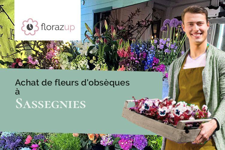 plantes pour un enterrement à Sassegnies (Nord/59145)