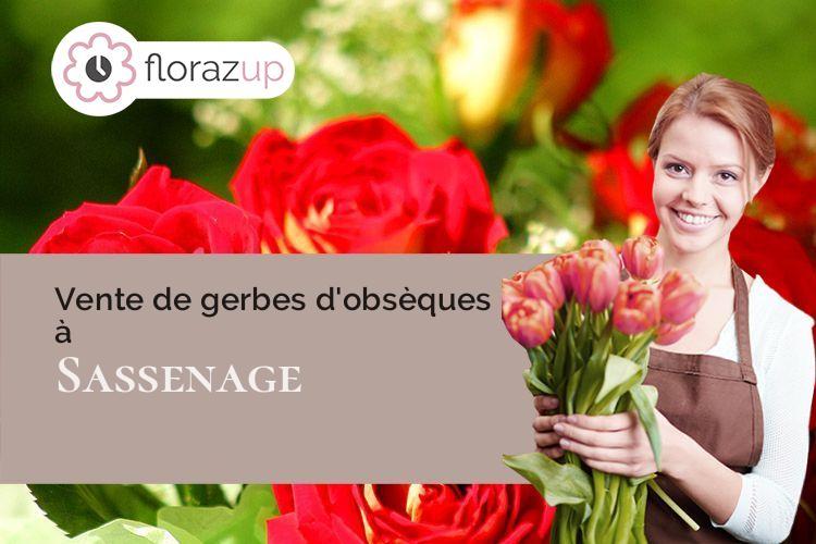 compositions florales pour un décès à Sassenage (Isère/38360)