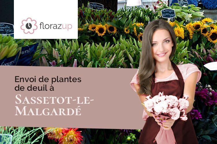 couronnes de fleurs pour une crémation à Sassetot-le-Malgardé (Seine-Maritime/76730)