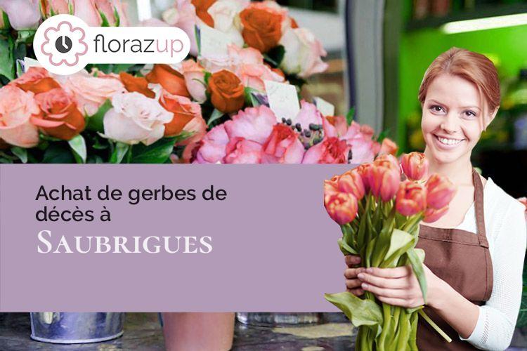 créations florales pour des obsèques à Saubrigues (Landes/40230)