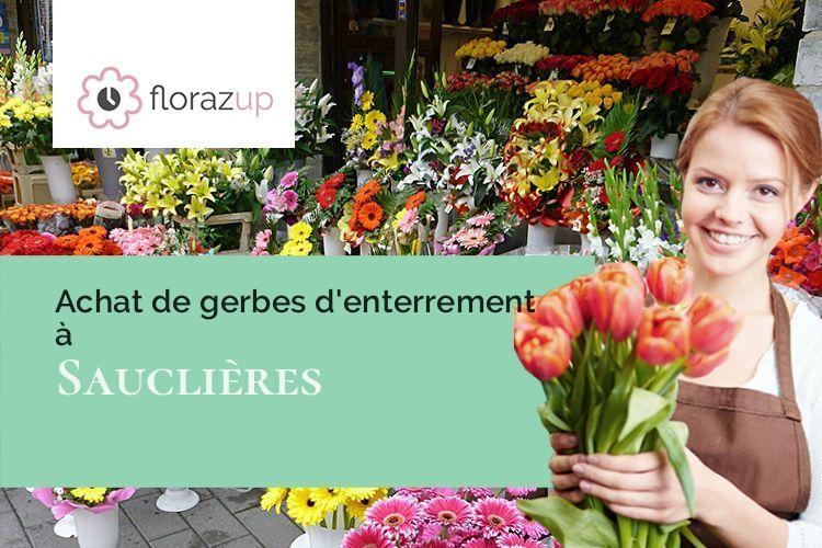 coupes de fleurs pour un deuil à Sauclières (Aveyron/12230)