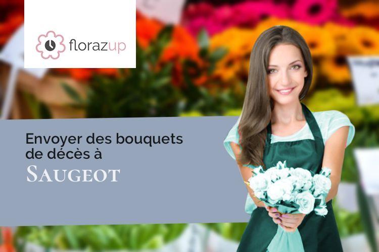 gerbes de fleurs pour un décès à Saugeot (Jura/39130)