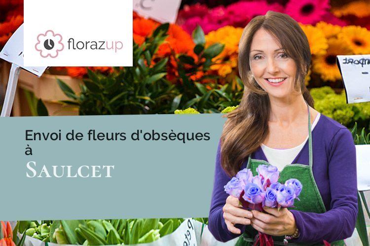 créations de fleurs pour une crémation à Saulcet (Allier/03500)