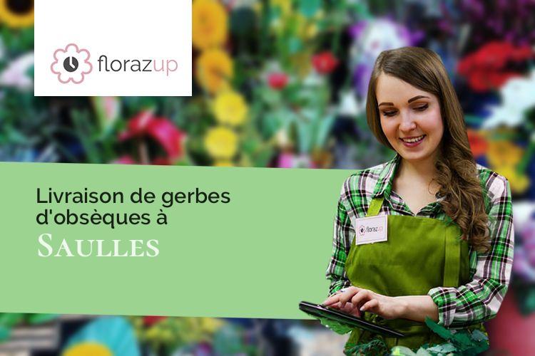 gerbes de fleurs pour un décès à Saulles (Haute-Marne/52500)