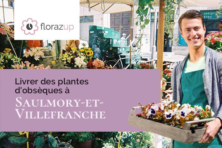 créations de fleurs pour des funérailles à Saulmory-et-Villefranche (Meuse/55110)