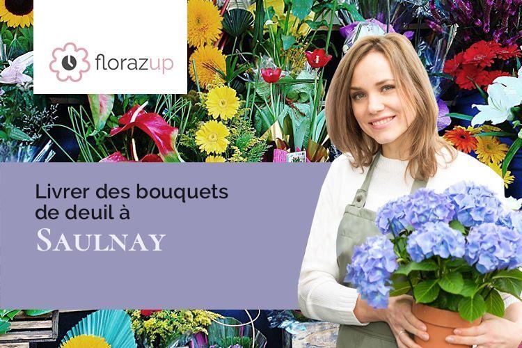 bouquets de fleurs pour un décès à Saulnay (Indre/36290)
