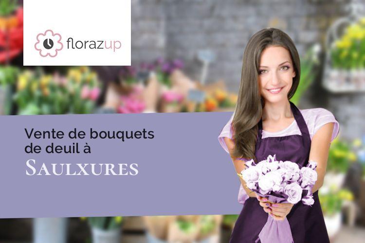 compositions de fleurs pour des obsèques à Saulxures (Bas-Rhin/67420)