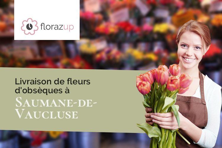 coupes de fleurs pour une crémation à Saumane-de-Vaucluse (Vaucluse/84800)