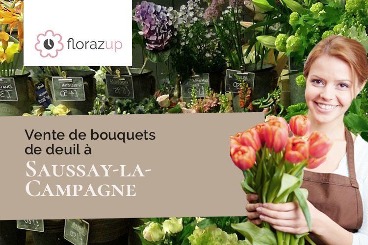 couronnes florales pour une crémation à Saussay-la-Campagne (Eure/27150)