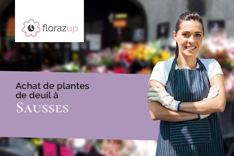 gerbes de fleurs pour un décès à Sausses (Alpes-de-Haute-Provence/04320)
