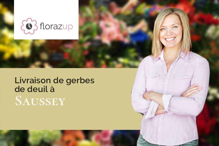 plantes pour des funérailles à Saussey (Côte-d'Or/21360)