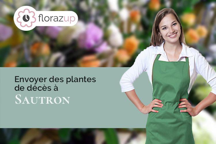 fleurs deuil pour une crémation à Sautron (Loire-Atlantique/44880)