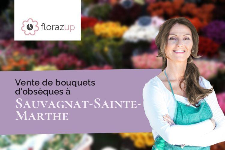 coupes de fleurs pour un enterrement à Sauvagnat-Sainte-Marthe (Puy-de-Dôme/63500)