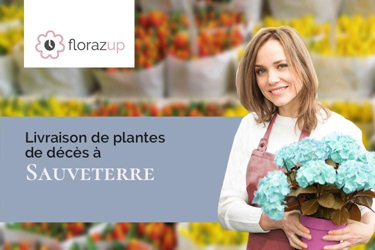 compositions de fleurs pour une crémation à Sauveterre (Gers/32220)