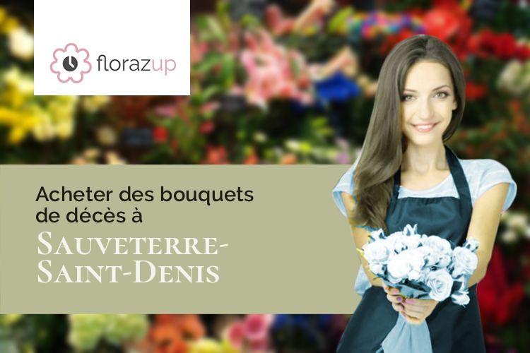 gerbes de fleurs pour un enterrement à Sauveterre-Saint-Denis (Lot-et-Garonne/47220)