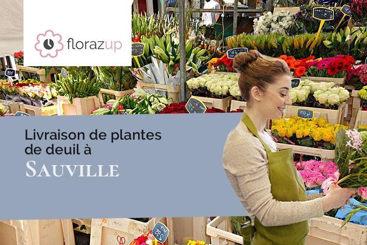 bouquets de fleurs pour des funérailles à Sauville (Ardennes/08390)