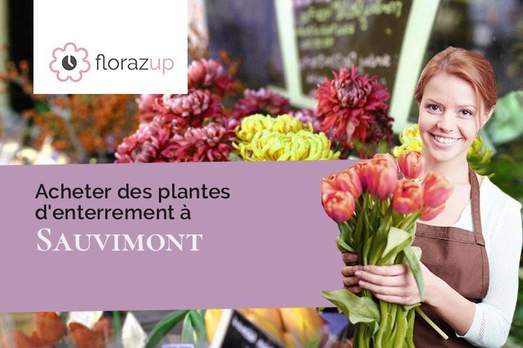 couronnes florales pour une crémation à Sauvimont (Gers/32220)