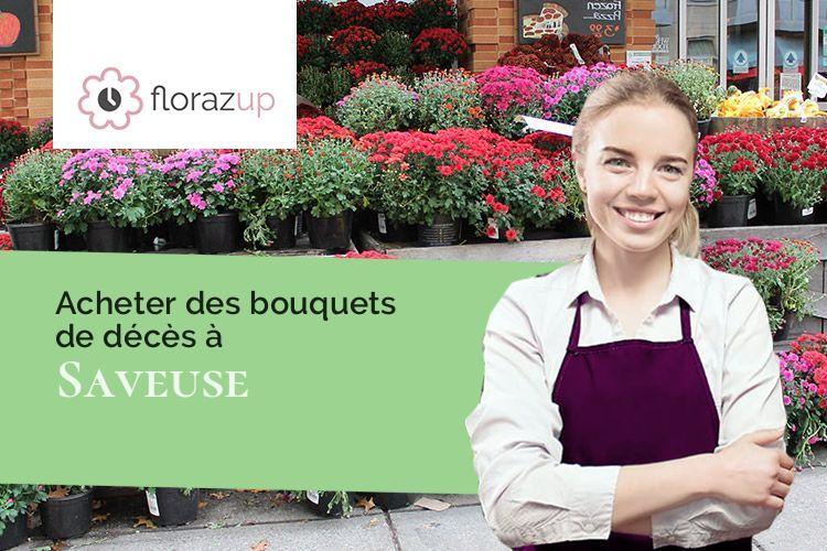 bouquets de fleurs pour un deuil à Saveuse (Somme/80730)