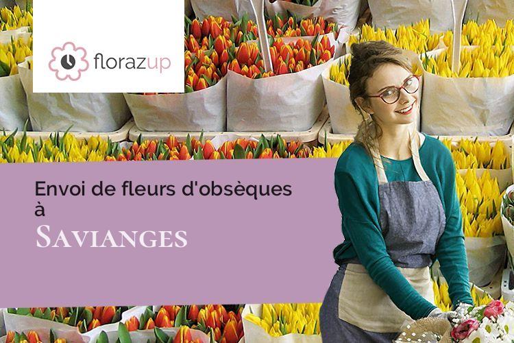 créations florales pour un décès à Savianges (Saône-et-Loire/71460)
