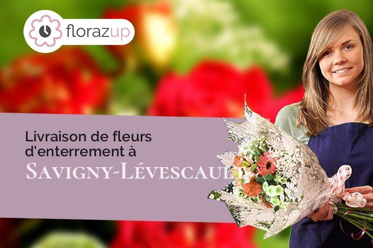 créations de fleurs pour une crémation à Savigny-Lévescault (Vienne/86800)