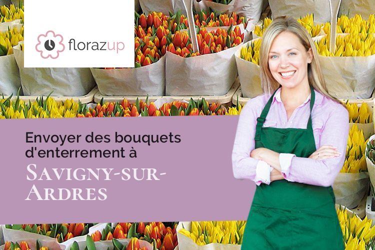 couronnes de fleurs pour un décès à Savigny-sur-Ardres (Marne/51170)