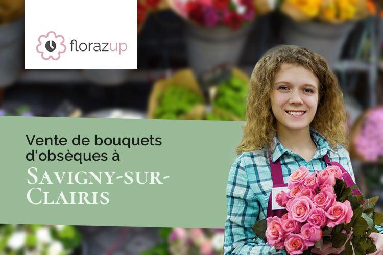 coupes de fleurs pour un décès à Savigny-sur-Clairis (Yonne/89150)