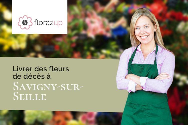 bouquets de fleurs pour des obsèques à Savigny-sur-Seille (Saône-et-Loire/71440)